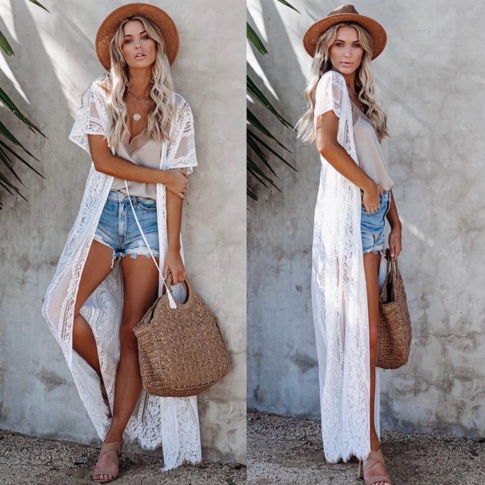 🤍 VICI Lace Kimono! 🤍